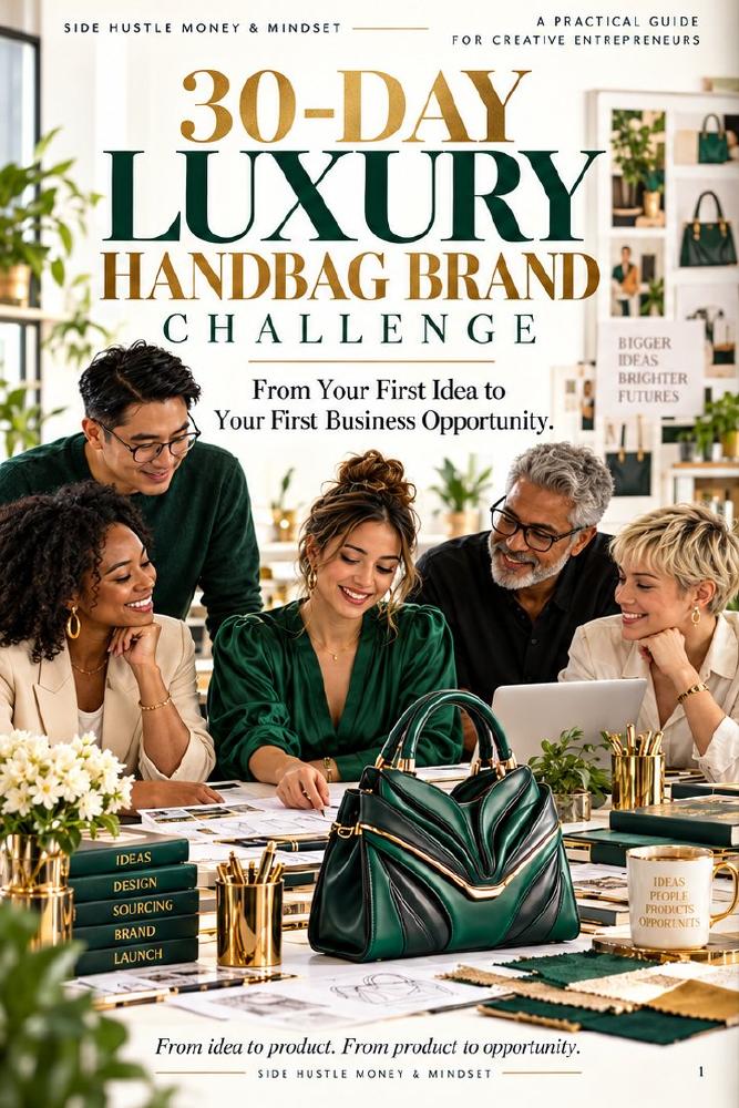 Actual cover: 30-Day Luxury Handbag Brand Challenge