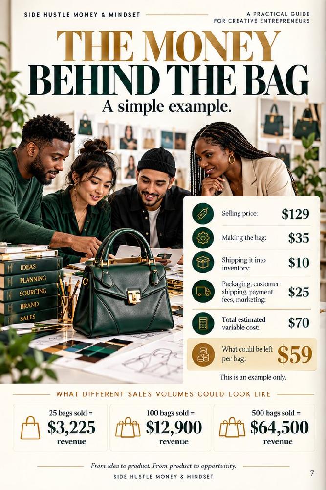 The money behind the bag